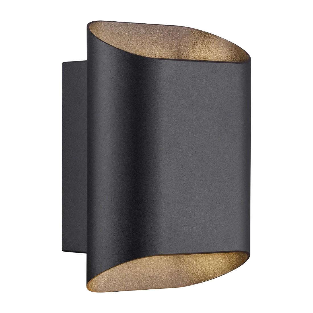 Nordlux Nico 22 Round Maxi Wall Light Black (JP236)