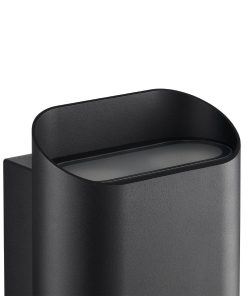 Nordlux Nico 22 Round Maxi Wall Light Black (JP236)