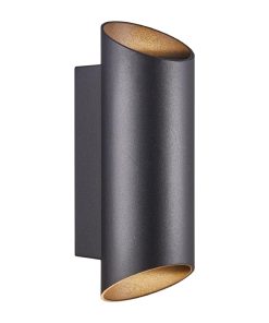 Nordlux Nico Round 22 Wall Light Black (JP237)