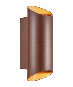 Nordlux Nico Round 22 Wall Light Rusty (JP238)