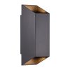 Nordlux Nico Square 22 Wall Light Black (JP239)