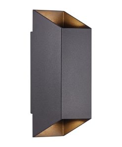 Nordlux Nico Square 22 Wall Light Black (JP239)