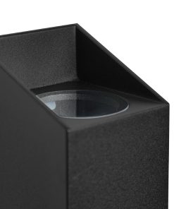 Nordlux Nico Square 22 Wall Light Black (JP239)