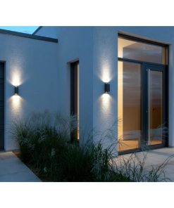 Nordlux Nico Square 22 Wall Light Black (JP239)