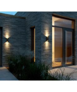 Nordlux Nico Square 22 Wall Light Rusty (JP240)