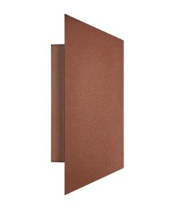 Nordlux Nico Square 22 Wall Light Rusty (JP240)