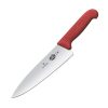 Victorinox Fibrox Straight Chefs Knife Red 20cm (JP286)