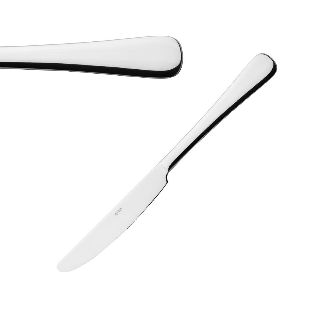 Elia Clara Solid Dessert Knives 12 Pack (JP301)