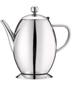 Elia Classic Stainless Steel Coffee Pot with Hinged Lid 800ml (JP340)
