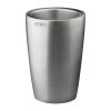 Elia Insulated Curved Bottle Cooler Satin Steel 130mm (JP344)