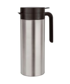 Elia Cylinder-Type Vacuum Jug Satin Stainless Steel 1Ltr (JP352)