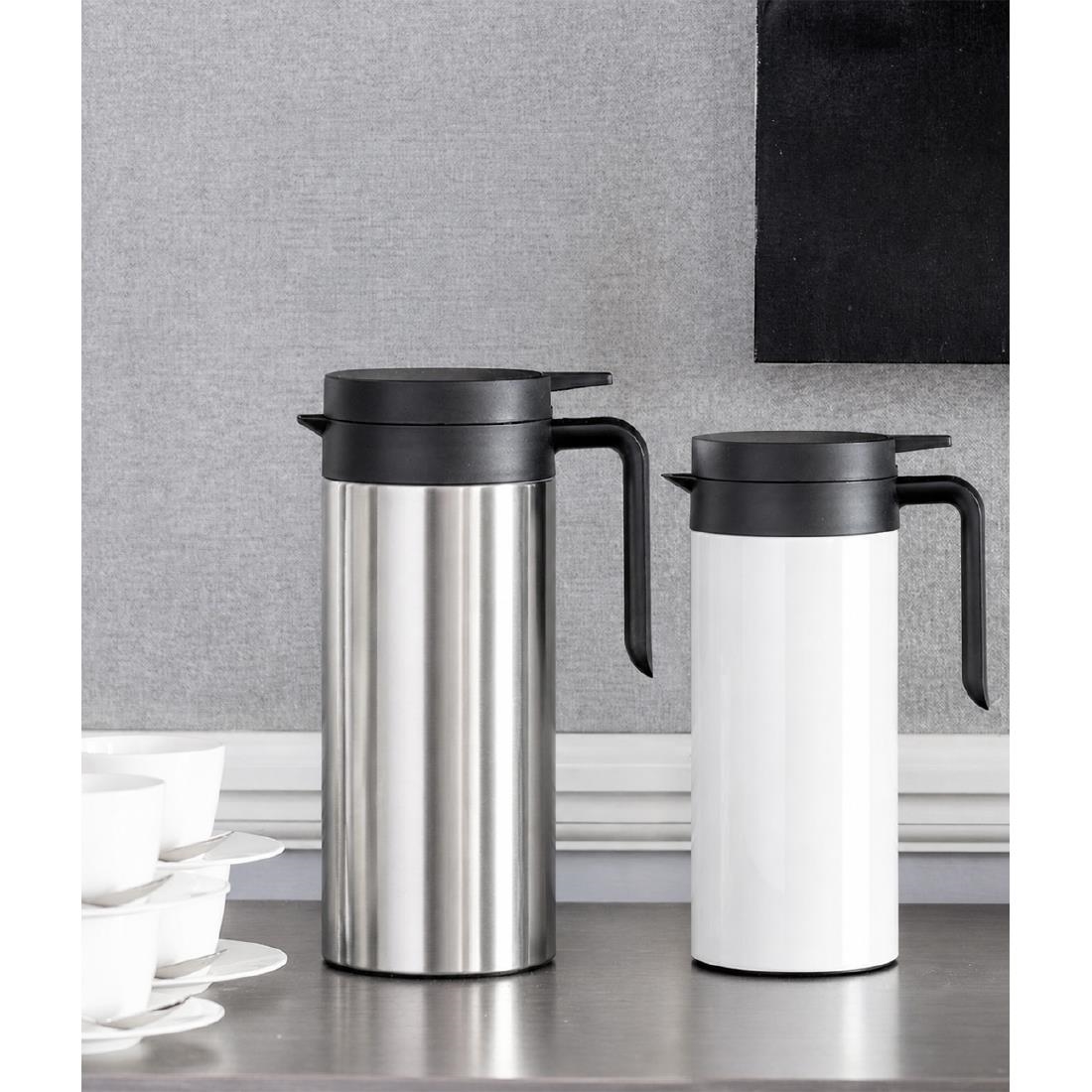Elia Cylinder-Type Vacuum Jug White 1Ltr (JP353)