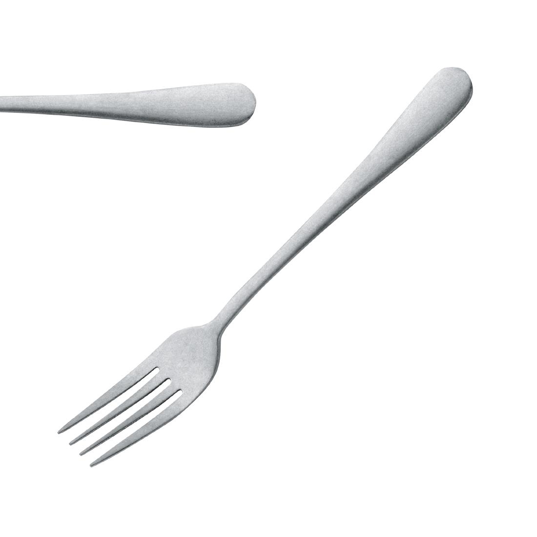 Amefa Austin Dessert Forks Stonewash 12 Pack (JP419)