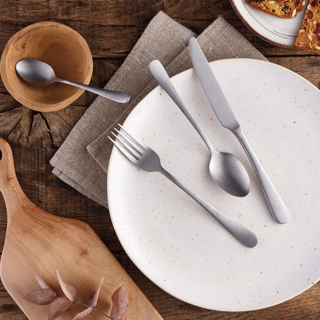 Amefa Austin Soup Spoons Stonewash 12 Pack (JP421)