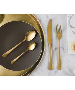 Amefa Austin Cake Forks Gold PVD 12 Pack (JP427)
