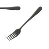 Amefa Austin Dessert Forks Black PVD 12 Pack (JP429)