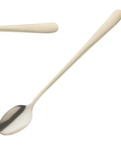 Amefa Austin Latte Spoons Champagne PVD 12 Pack (JP437)