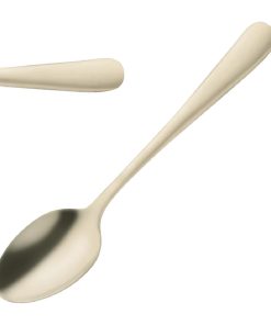 Amefa Austin Espresso Spoons Champagne PVD 12 Pack (JP439)