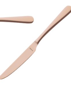 Amefa Austin Dessert Knives Copper PVD 12 Pack (JP441)