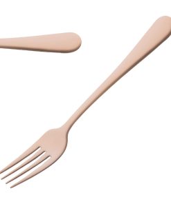 Amefa Austin Dessert Forks Copper PVD 12 Pack (JP442)