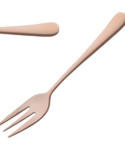 Amefa Austin Cake Forks Copper PVD 12 Pack (JP443)