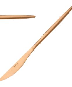 Amefa Soprano Copper Dessert Knives 12 Pack (JP457)