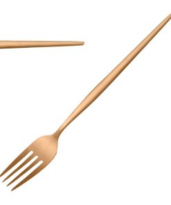 Amefa Soprano Copper Dessert Forks 12 Pack (JP458)