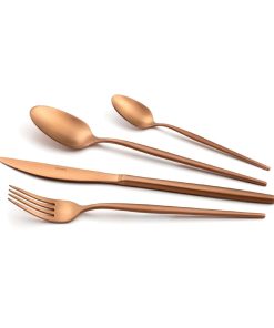 Amefa Soprano Copper Dessert Forks 12 Pack (JP458)