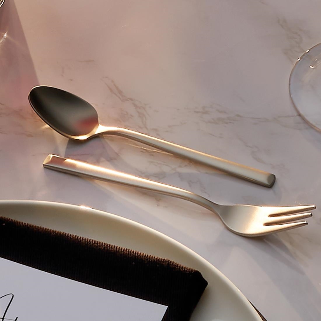 Amefa Metropole Velvet Espresso Spoons 12 Pack (JP467)