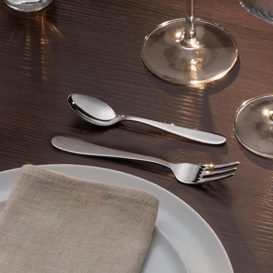 Amefa Oxford Pastry Forks 12 Pack (JP470)