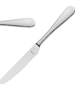 Amefa Sierra Hammered Table Knives 12 Pack (JP483)