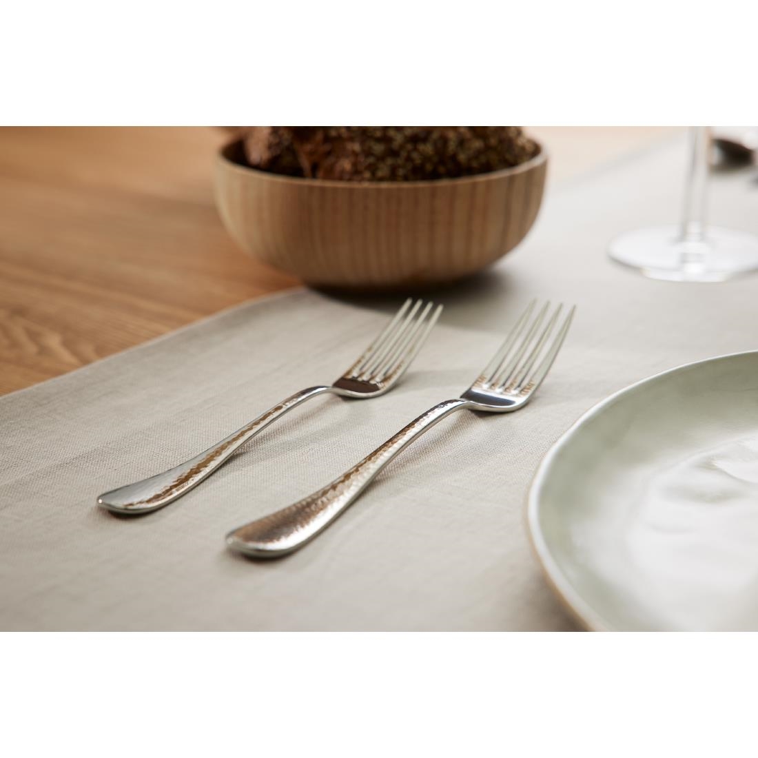 Amefa Sierra Hammered Table Knives 12 Pack (JP483)