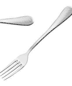 Amefa Sierra Hammered Table Forks 12 Pack (JP484)