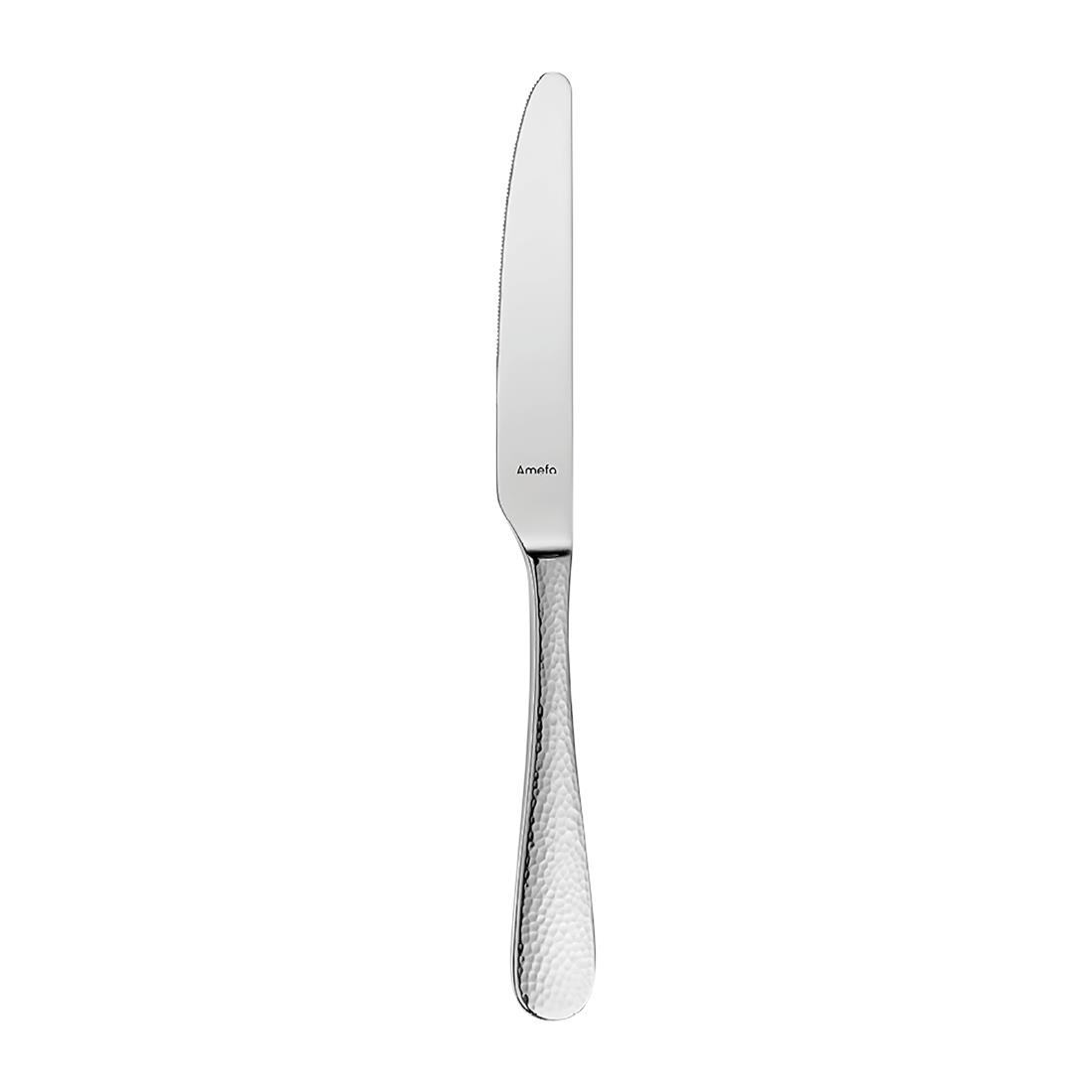 Amefa Sierra Hammered Dessert Knives 12 Pack (JP485)