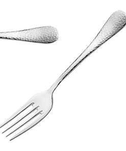Amefa Sierra Hammered Cake Forks 12 Pack (JP492)