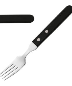 Amefa 2 Rivet Forks Black 12 Pack (JP495)