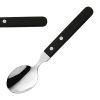 Amefa 2 Rivet Spoons Black 12 Pack (JP496)