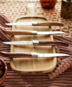 Amefa Royal Steak Knives Light Wood 6 Pack (JP499)