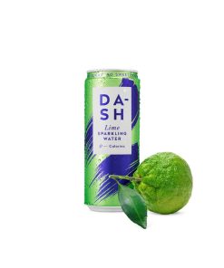 DASH Lime Sparkling Water 330ml 12 Pack (KA776)