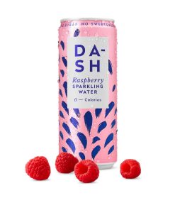 DASH Raspberry Sparkling Water 330ml 12 Pack (KA777)