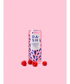 DASH Raspberry Sparkling Water 330ml 12 Pack (KA777)