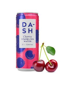 DASH Cherry Sparkling Water 330ml 12 Pack (KA778)