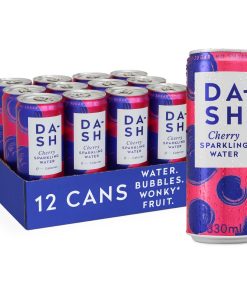 DASH Cherry Sparkling Water 330ml 12 Pack (KA778)
