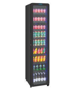 Polar G-Series Slimline Display Fridge Black (PG049)