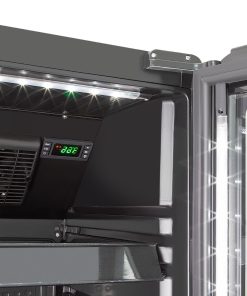 Polar G-Series Slimline Display Fridge Black (PG049)