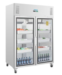 Polar G-Series Upright Double Door Gastro Display Fridge 1200Ltr (PG051)