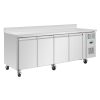 Polar U-Series Four Door Counter Fridge with Upstand 553Ltr (UA095)