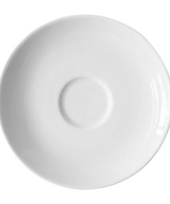 Churchill Art de Cuisine Menu Porcelain Small Saucers 127mm 6 Pack (FF452)