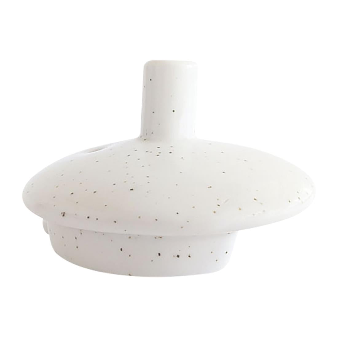 Churchill Stonecast Lids for 426ml Teapots Barley White 6 Pack (FF648)