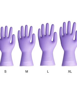 Hygiplas Vinyl Purple Powder Free Glove S 100 Pack (FJ749-S)